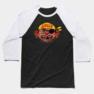 Not So Jolly Roger Baseball T-Shirt